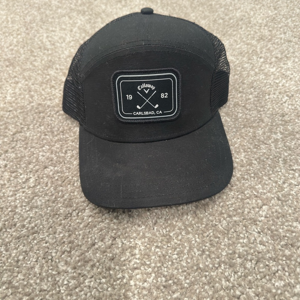 Callaway Black Mesh Cap